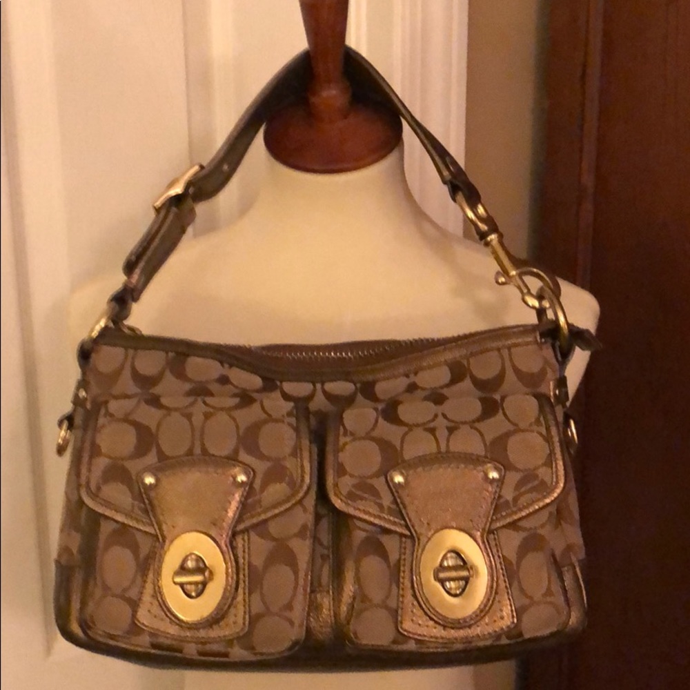 Vintage Signature Coach Bag